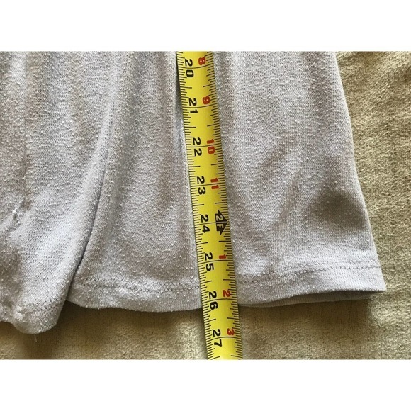 Moa C Moa Womens Lgt Gray Open Front Cardigan Sweater SzL Pre-Owned - Picture 9 of 10